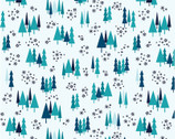 Alpine Valley - Sugar Pine Turquoise from Benartex Fabrics
