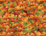 Harvest Festival - Harvest Pumpkins Orange from Benartex Fabrics