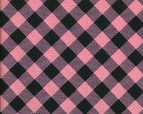 Everyday Prints - Check Plaids Pink from Benartex Fabrics