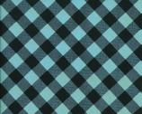 Everyday Prints - Check Plaids Blue from Benartex Fabrics