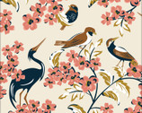 Enchanted - Bird Watching Bird Branches by Hang Tight Studio from Cloud9 Fabrics