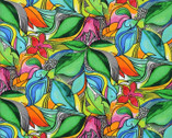 Lugano - Fantasy Garden Multi from Benartex Fabrics