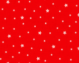 Scandi - Stars Red from Makower UK  Fabric
