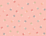 Sewing Room - Scissors Pink from Makower UK  Fabric