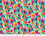 Revival - Mosaic Multi Bright from Makower UK  Fabric