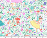 Fairy Dust - Magic Garden White from Makower UK  Fabric