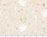 Angels - Herald Angels Cream from Makower UK  Fabric