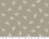 Petite Beehive - Petite Bee Greige from Andover Fabrics