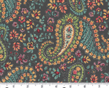 Rambling Rose - Boho Soul Charcoal from Andover Fabrics