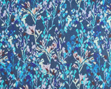 Beatrice - Vines Navy Blue from 3 Wishes Fabric