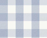 Love Grows Here - Gingham Dusty Blue from Springs Creative Fabric