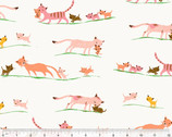 Studio Edit - Marching Cats Cream by Heather Ross from Windham Fabrics