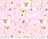 Studio Edit - Hex Bee Pink by Heather Ross from Windham Fabrics
