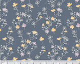 In The Garden ORGANIC - Dogwood Floral Dusk from Windham Fabrics