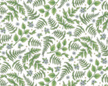 Roam Sweet Home - Greenery White from Maywood Studio Fabric