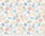Ocean Song - Shell Collection Cloud Tan by Whistler Studios from Windham Fabrics