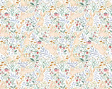 Strawberry Jam - Field of Bunnies White from Dear Stella Fabric