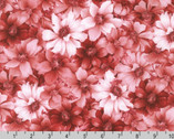 Flowerhouse Softly - Packed Flowers Blush from Robert Kaufman Fabrics