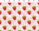 ABC's Of Color - Strawberry White from In The Beginning Fabric