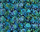 Halcyon II - Blooms Blue by Jason Yenter from In The Beginning Fabric