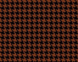 Wilderness Lodge - Houndstooth - Brown Black - Cotton Print Fabric from Studio E