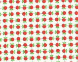 Apple Jack - Ivory Apples Cotton Print Fabric  by Tim and Beck from Moda