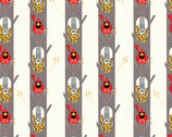 Charley Harper - October Edibles - Organic Cotton Fabric from Birch Fabric