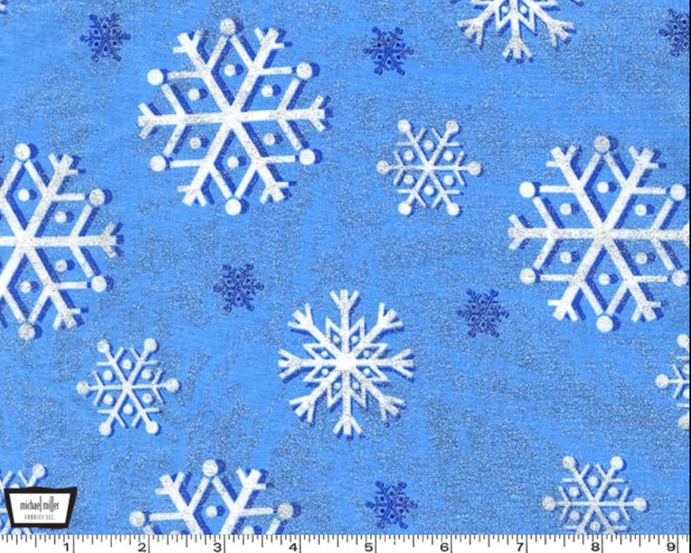 Snowy Playground from the Vintage Christmas Collection by Michael Miller  Fabrics