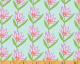 Garden Party Tango - Flower Set Aqua by Iza Pearl Design from Windham Fabrics