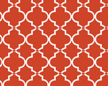 Quilting Basics - Flame Red Tonal Lattice from Springs Creative