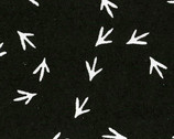 Chicken Coop - Black Feet Cotton Print Fabric from Timeless Treasures