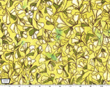 Scattered Buds - Yellow by Laura Gunn from Michael Miller