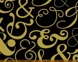 Bold and Gold - Ampersand by Ampersand Design Studio from Windham Fabrics