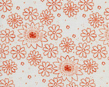 Paper Bandana - Posy Copper by Alexia Abegg from Cotton + Steel