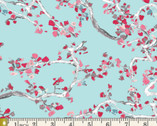 Wonderland - Enchanted Leaves Air Sky by Katarina Roccella from Art Gallery Fabrics