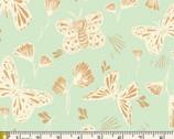 Hello, Ollie - Sweetly Sings Golden by Bonnie Christine - ORGANIC from Art Gallery Fabrics