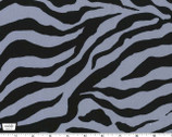 Show Your Skin - Zebra Stripe Gray from Michael Miller