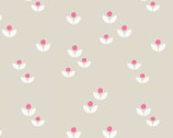 Sam & Mitzi - Light Grey Beige Floral from Lewis and Irene