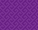 Quilting Basics - Greek Key Purple from Springs Creative
