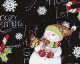 Hooray For Snow - Snowman Black from Springs Creative