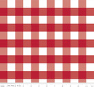One Inch Gingham - Red from Riley Blake