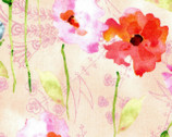 Poppies - Floral Cream from EE Schenck