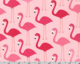 Urban Zoologie - Flamingo PInk by Ann Kelle from Robert Kaufman