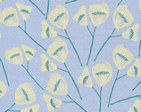 Floret - Sepal Powder Blue by Leah Duncan from Cloud9 Fabrics