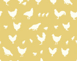 Farm Fresh - Hen and Friends Sun from Birch Fabrics