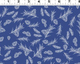 A Winter’s Tale - Pine Navy from Clothworks