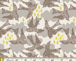 Fly by Night - Autumn Harvest Birds Clouds from Art Gallery Fabrics