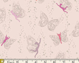 Flower Child - Prairie Fairies Day Pink by Maureen Cracknell from Art Gallery Fabrics