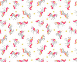 Small Things Mystical and Magical Metallic - Unicorns Cream from Lewis and Irene