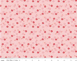 Midnight Blooms - Petals Floral Pink by Shari Butler from Riley Blake